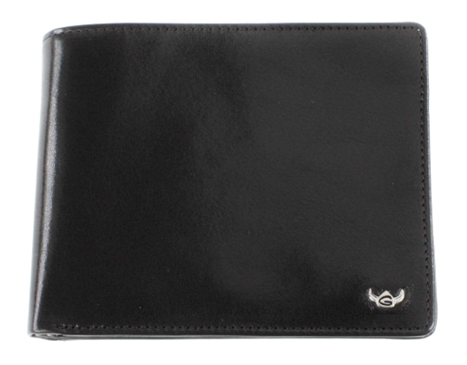 Golden Head Colorado Börse 12 cm Schwarz Rindsleder