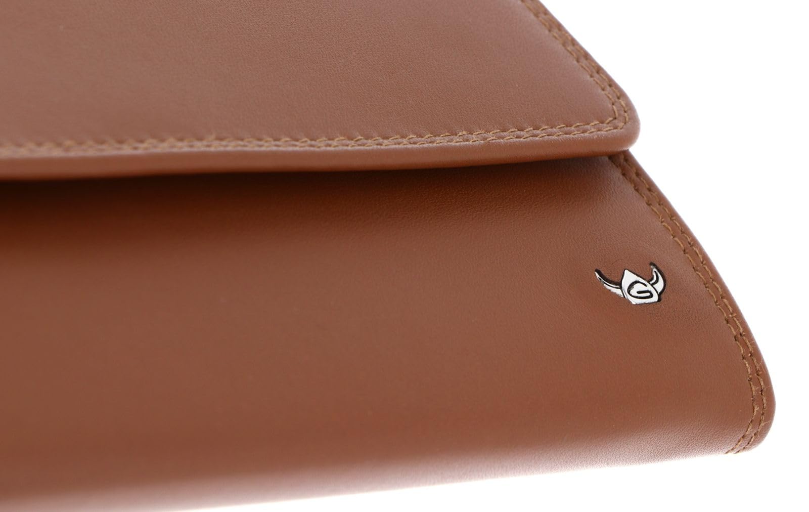 Golden Head Polo 2828 Damenbörse Cognac Rindsleder RFID