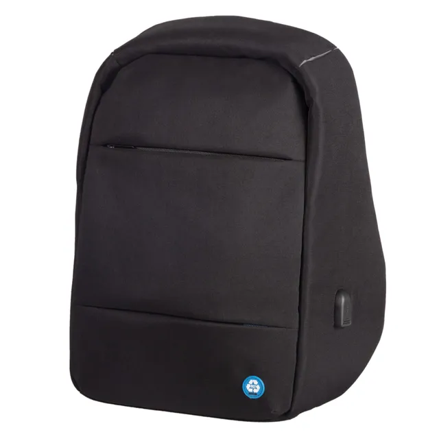 Alumaxx Antigua Rucksack schwarz RPET USB