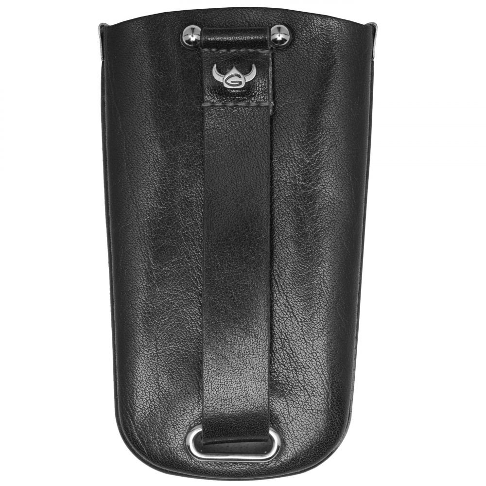 Golden Head Colorado Schlüsseletui 6,5 cm Schwarz Rindleder Glocke