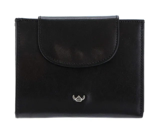 Golden Head Colorado Classic Kombischeintasche 11 cm Schwarz Leder