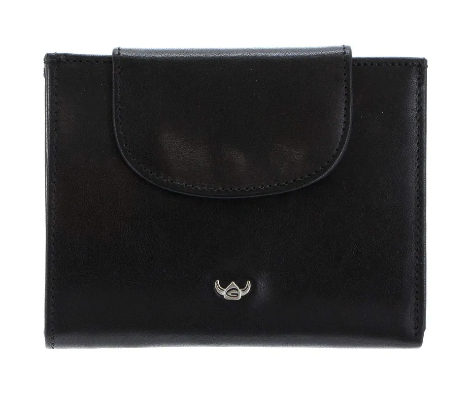 Golden Head Colorado Classic Kombischeintasche 11 cm Schwarz Leder