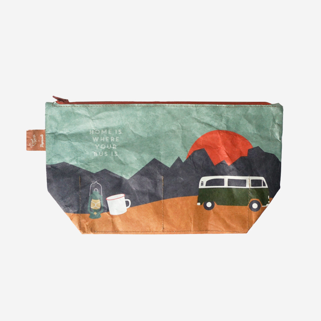 Paprcuts Kulturbeutel Vanlife Waschtasche vegan 28 cm