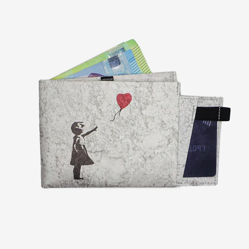 Paprcuts RFID PRO Wallet Balloon Girl Geldbeutel RFID vegan