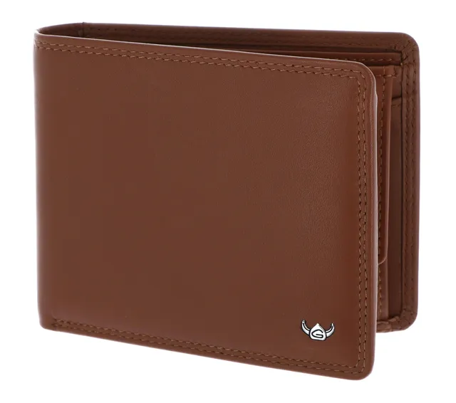 Golden Head Polo 1427 Geldbörse Cognac Rindsleder RFID