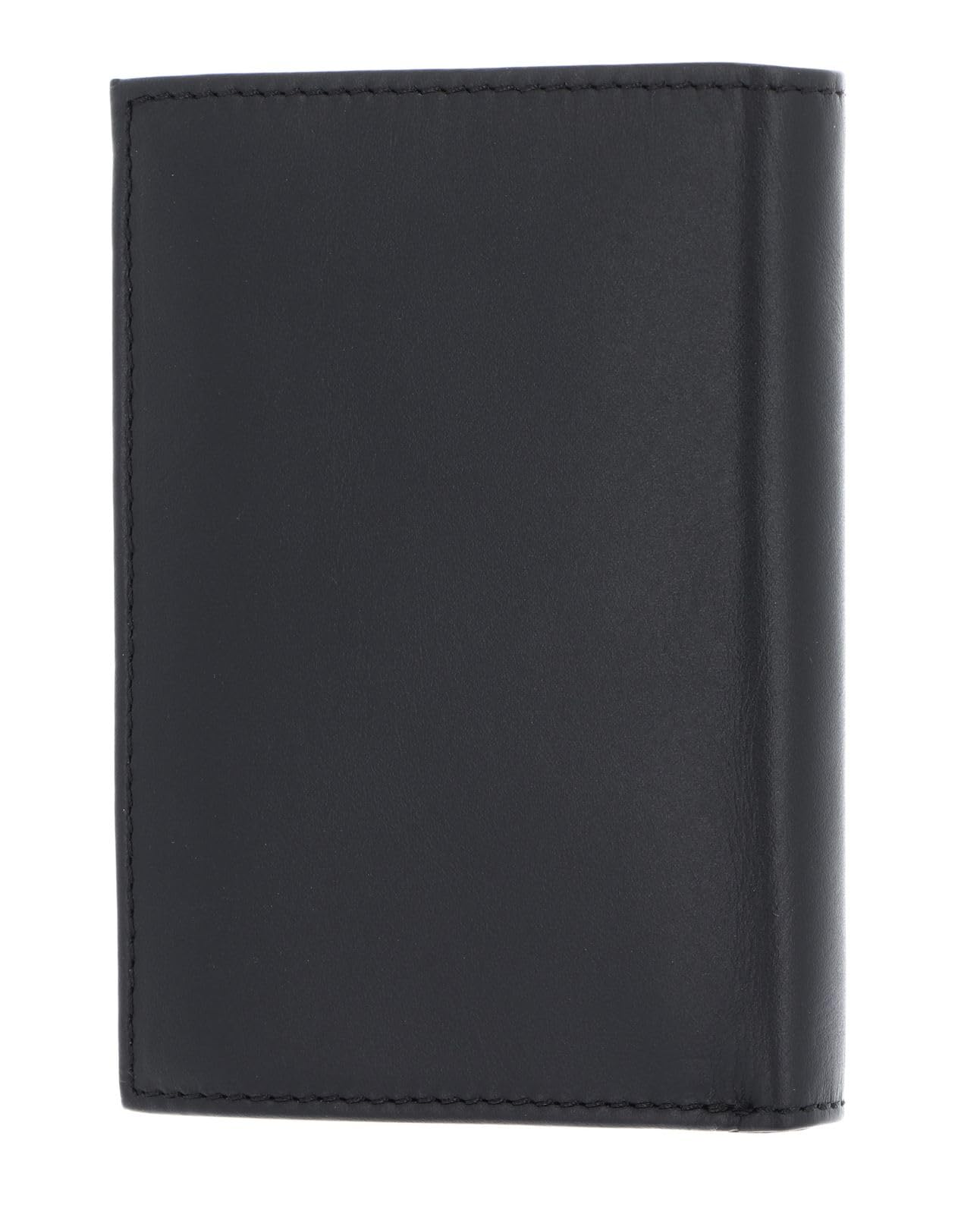 oxmox Leather Peace Kombibörse Schwarz RFID Hochformat