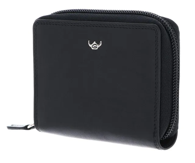 Golden Head Polo 4506 Kartenetui Schwarz RFID Leder