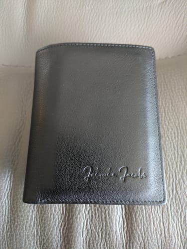 Jaimie Jacobs Slimstar Wallet Black großes Münzfach RFID