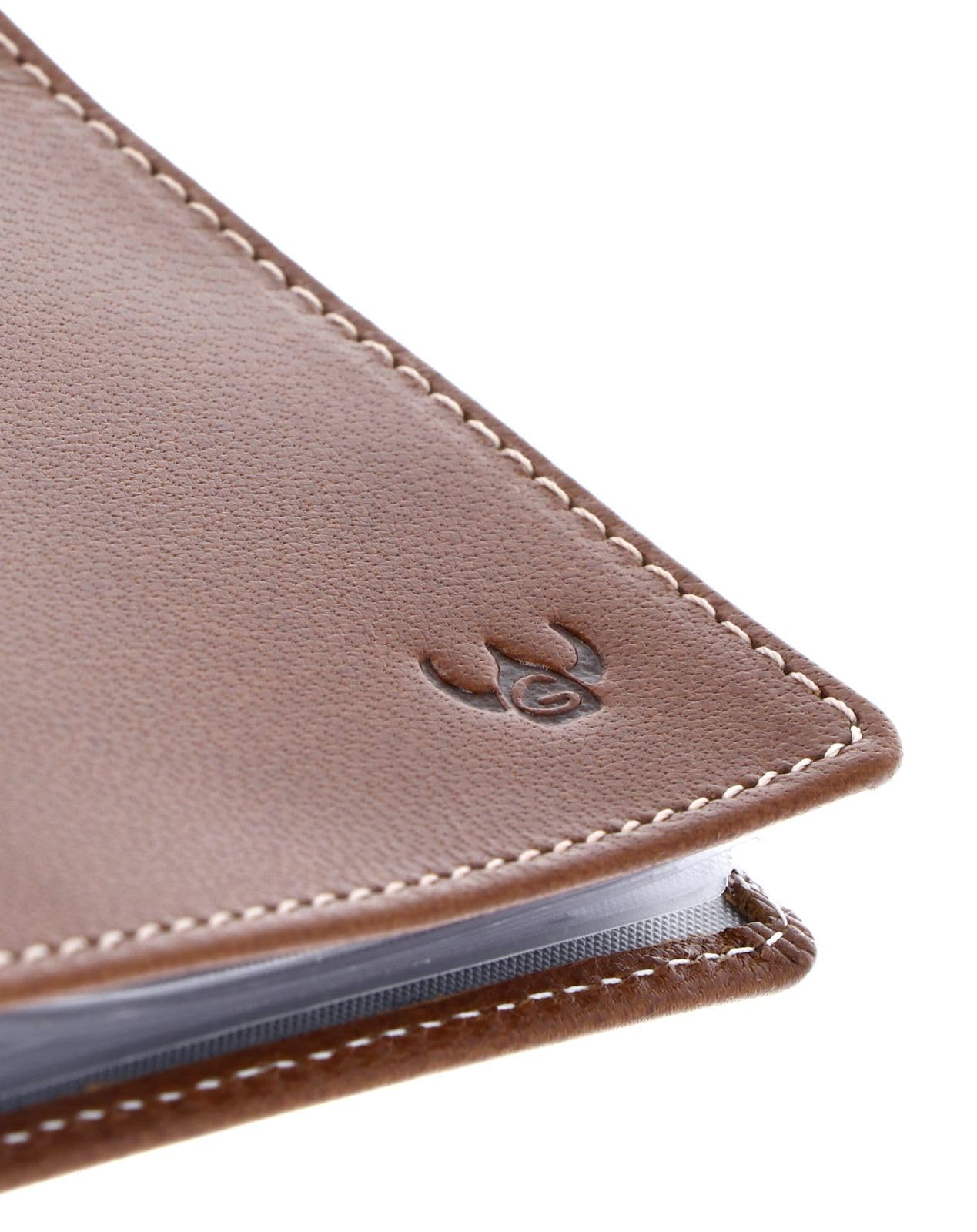 Golden Head Bari 4408 Ausweisetui Cognac Ziegenleder RFID