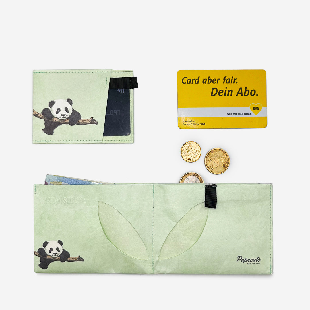 Paprcuts RFID PRO Wallet Peaceful Panda Portemonnaie RFID-Schutz