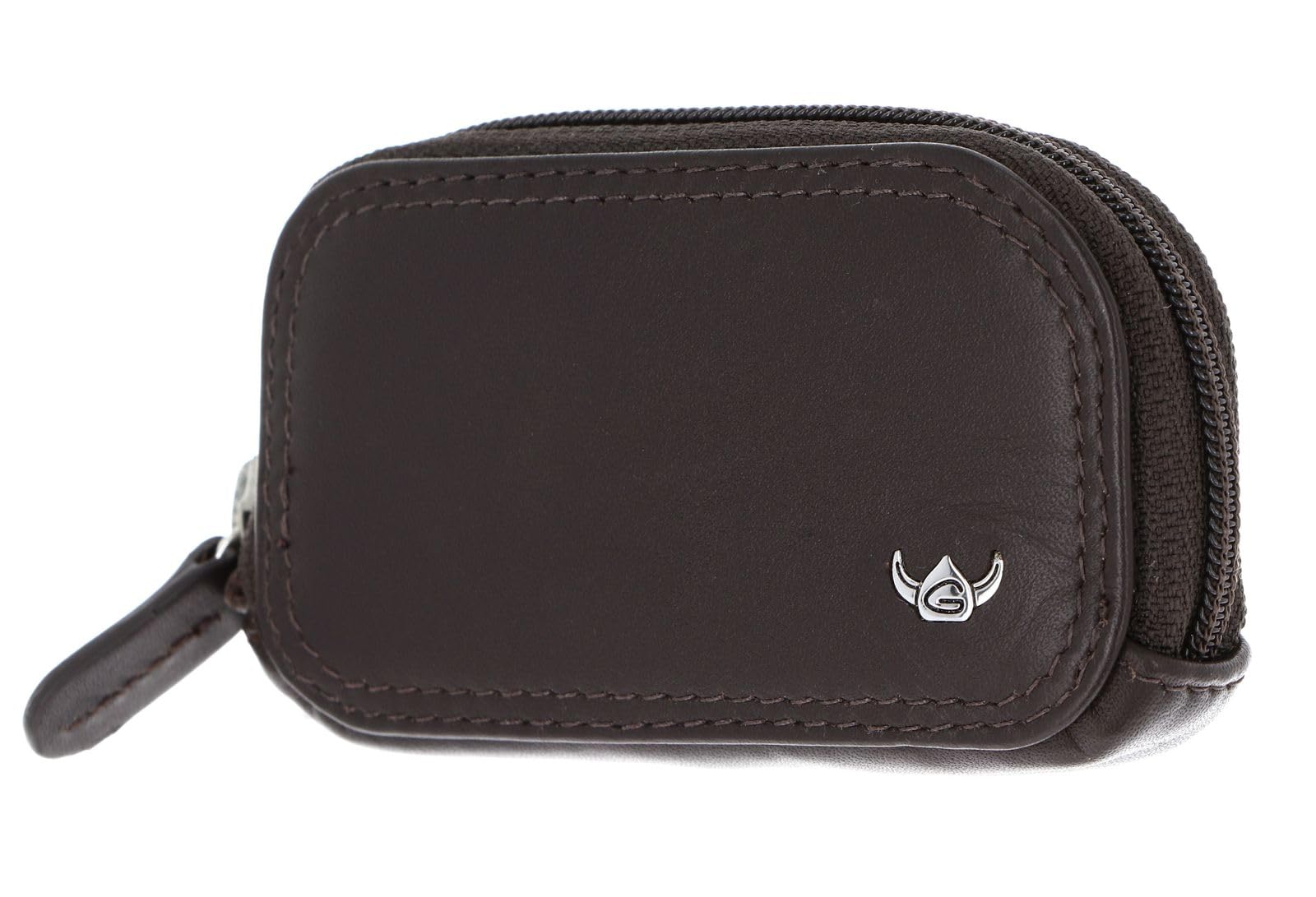 Golden Head Polo Zipped Key Case Schluesselmaeppchen Marineblau