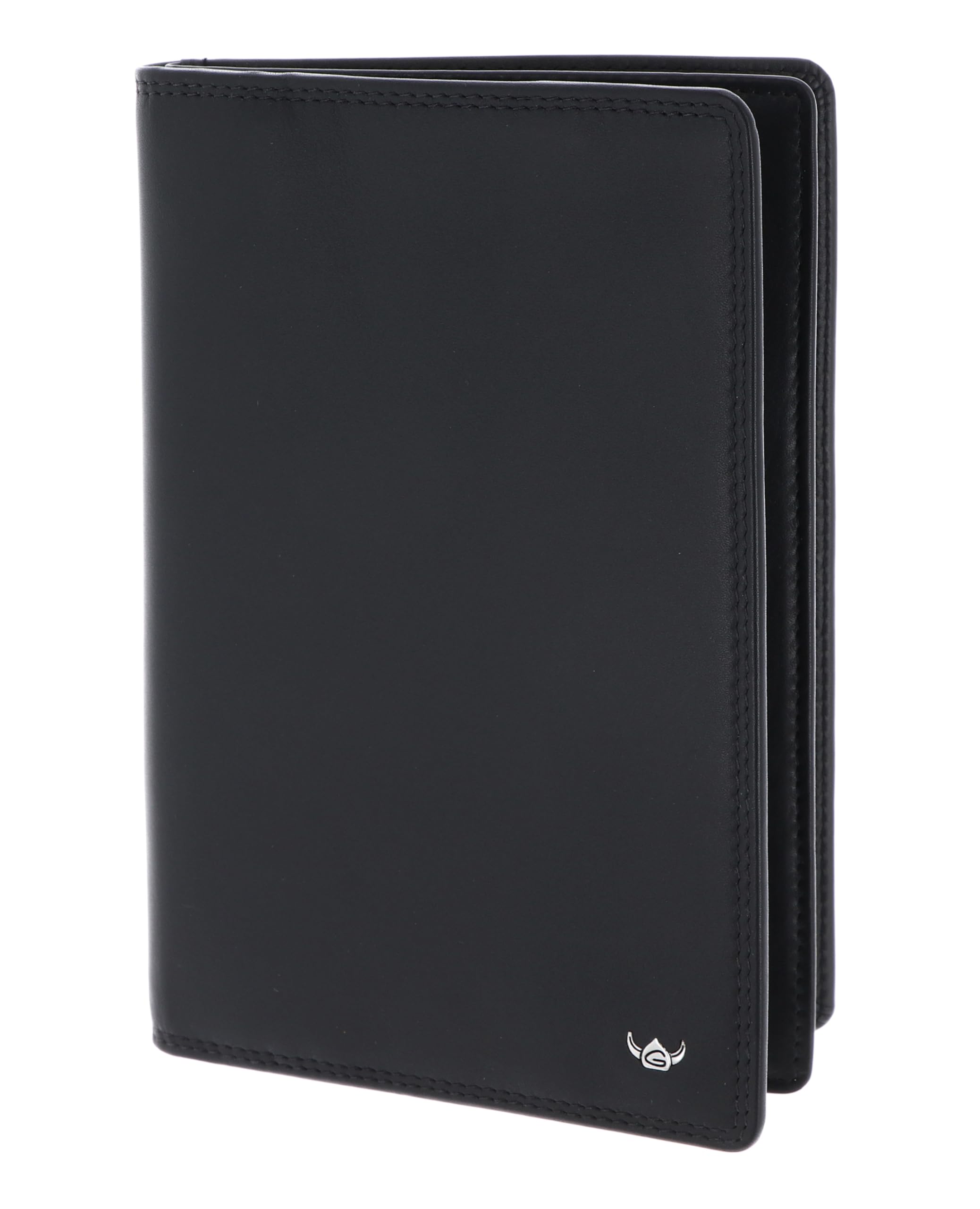 Golden Head Polo 4041 Ausweisetui Schwarz RFID Rindsleder