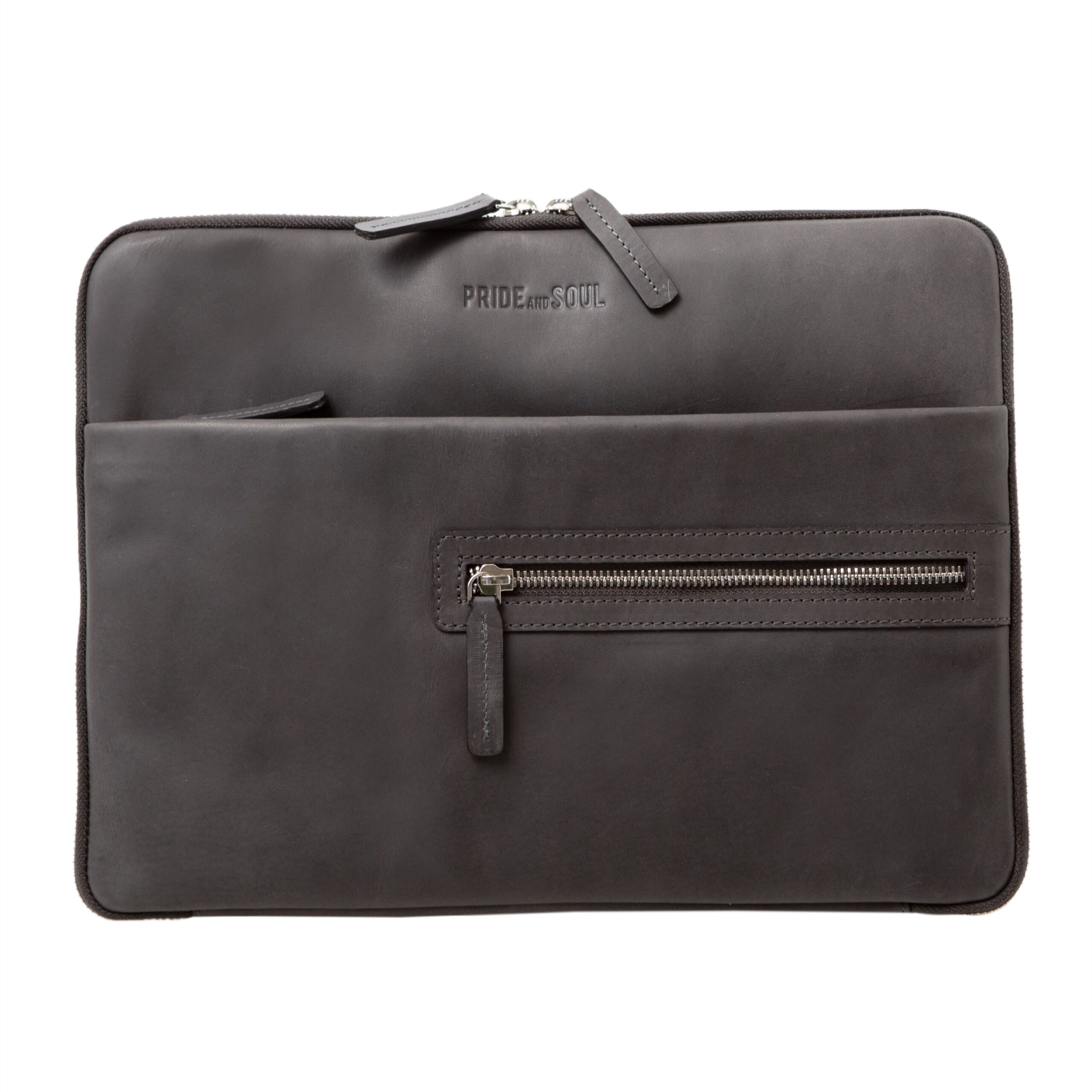 Alumaxx TERRA Schreib-Tabletmappe A4 grau Leder Tabletfach