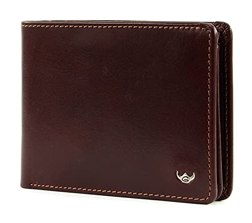 Golden Head Colorado Scheintasche Tabacco Leder Münzfach 12,5 cm