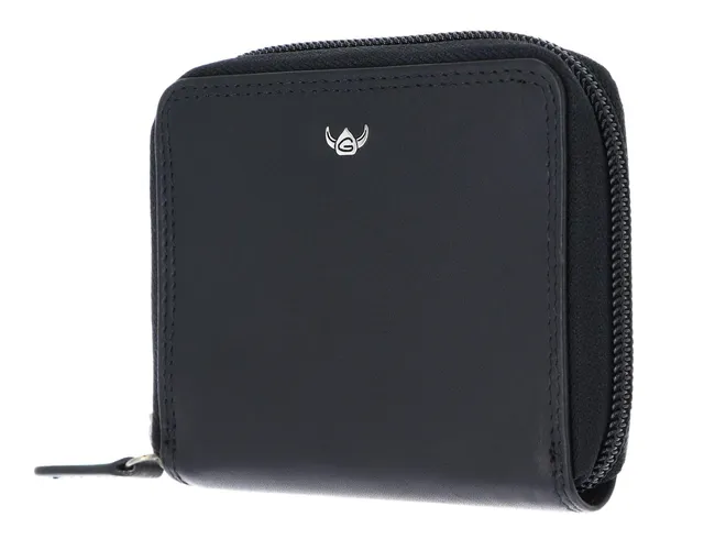 Golden Head Polo 3313 Geldbörse Schwarz Rindsleder RFID-Schutz