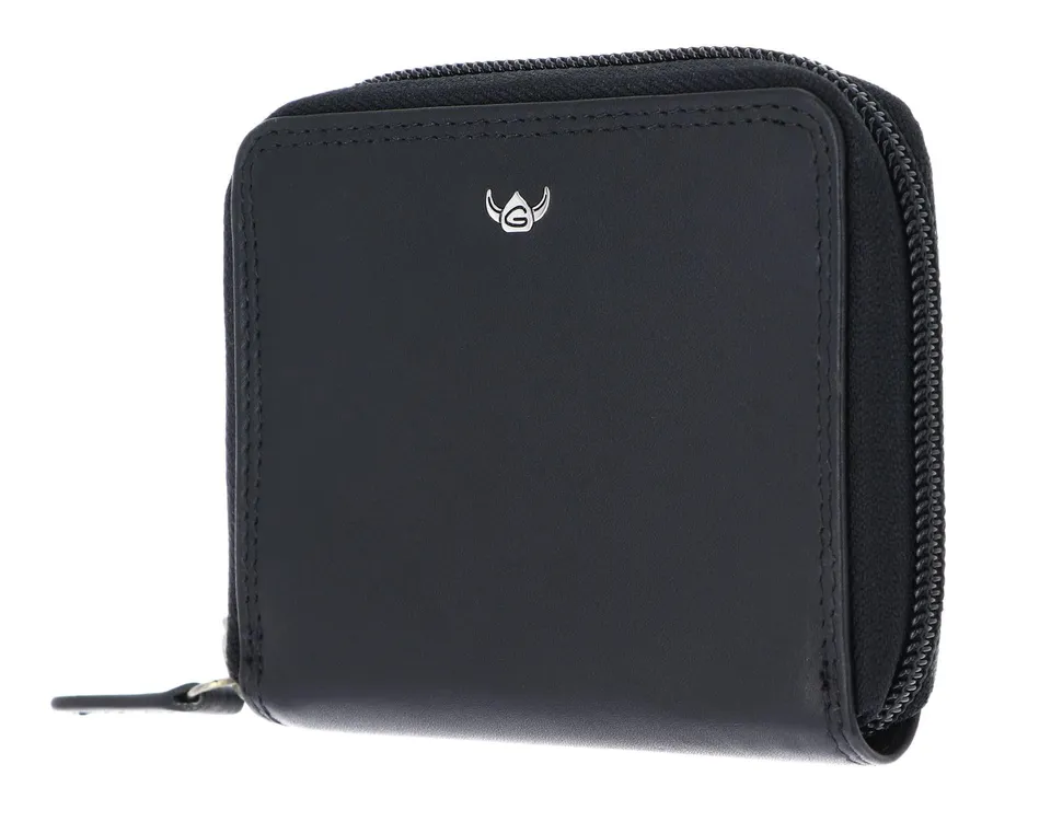 Golden Head Polo 3313 Geldbörse Schwarz Rindsleder RFID-Schutz