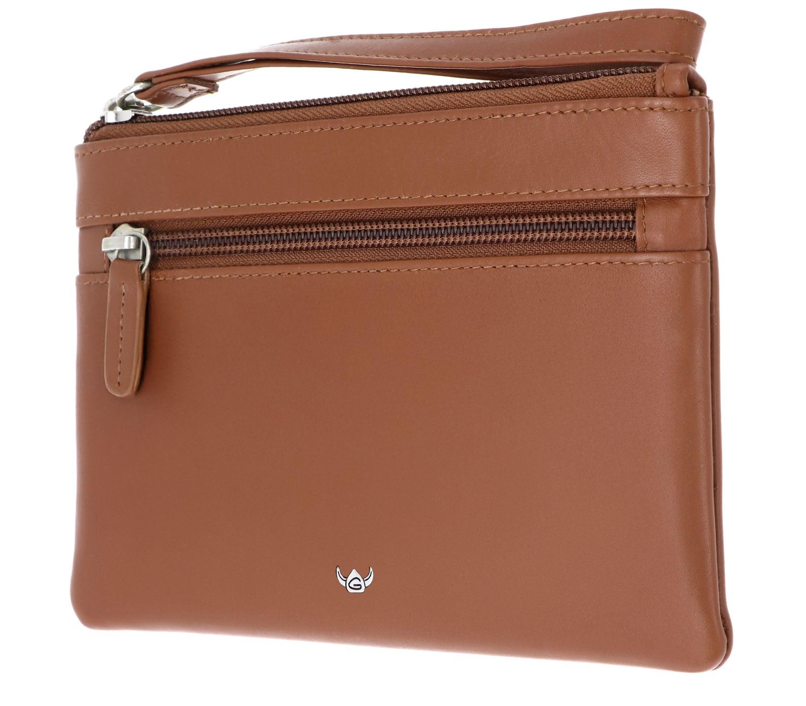 Golden Head Polo 4075 Handytasche Dunkelbraun RFID Leder