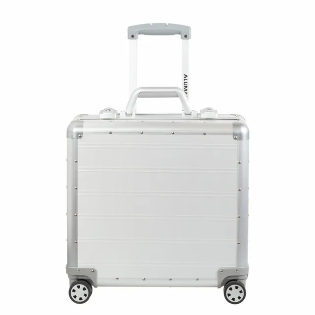 Alumaxx Gemini Business Trolley silber Aluminium TSA