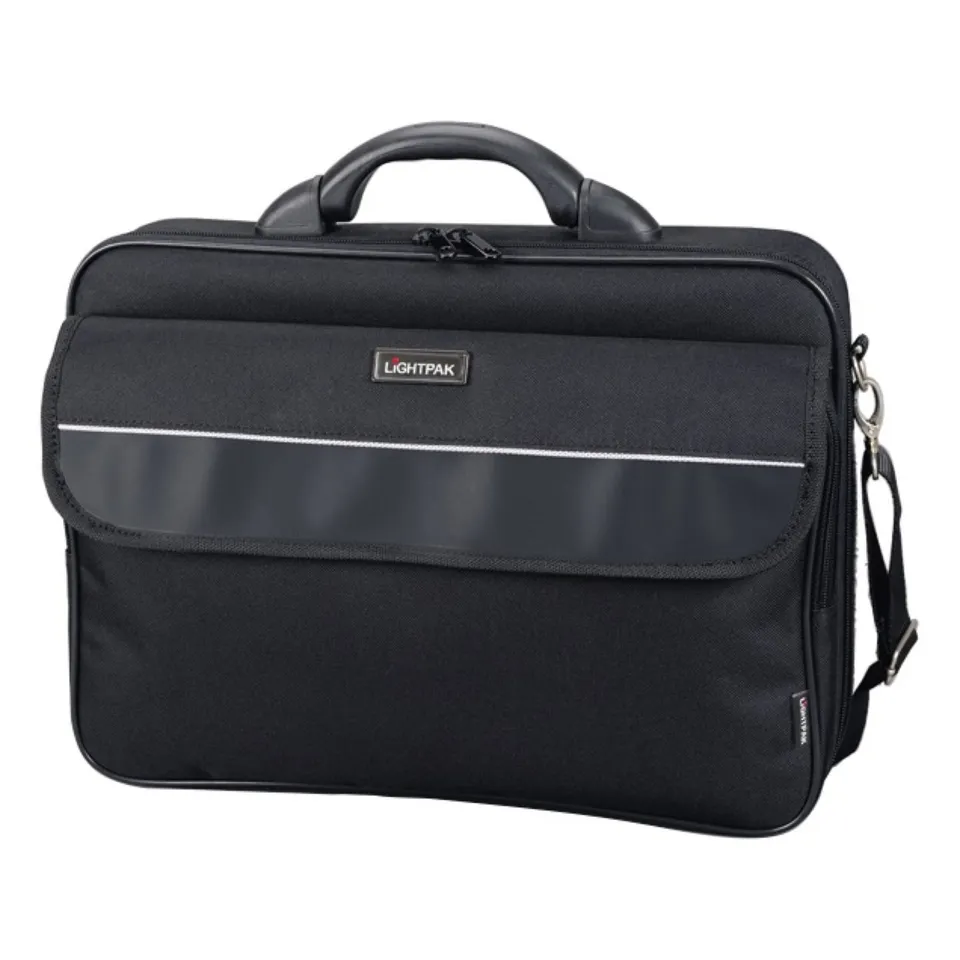 Alumaxx Elite S Laptoptasche 15 Zoll Schwarz gepolstert