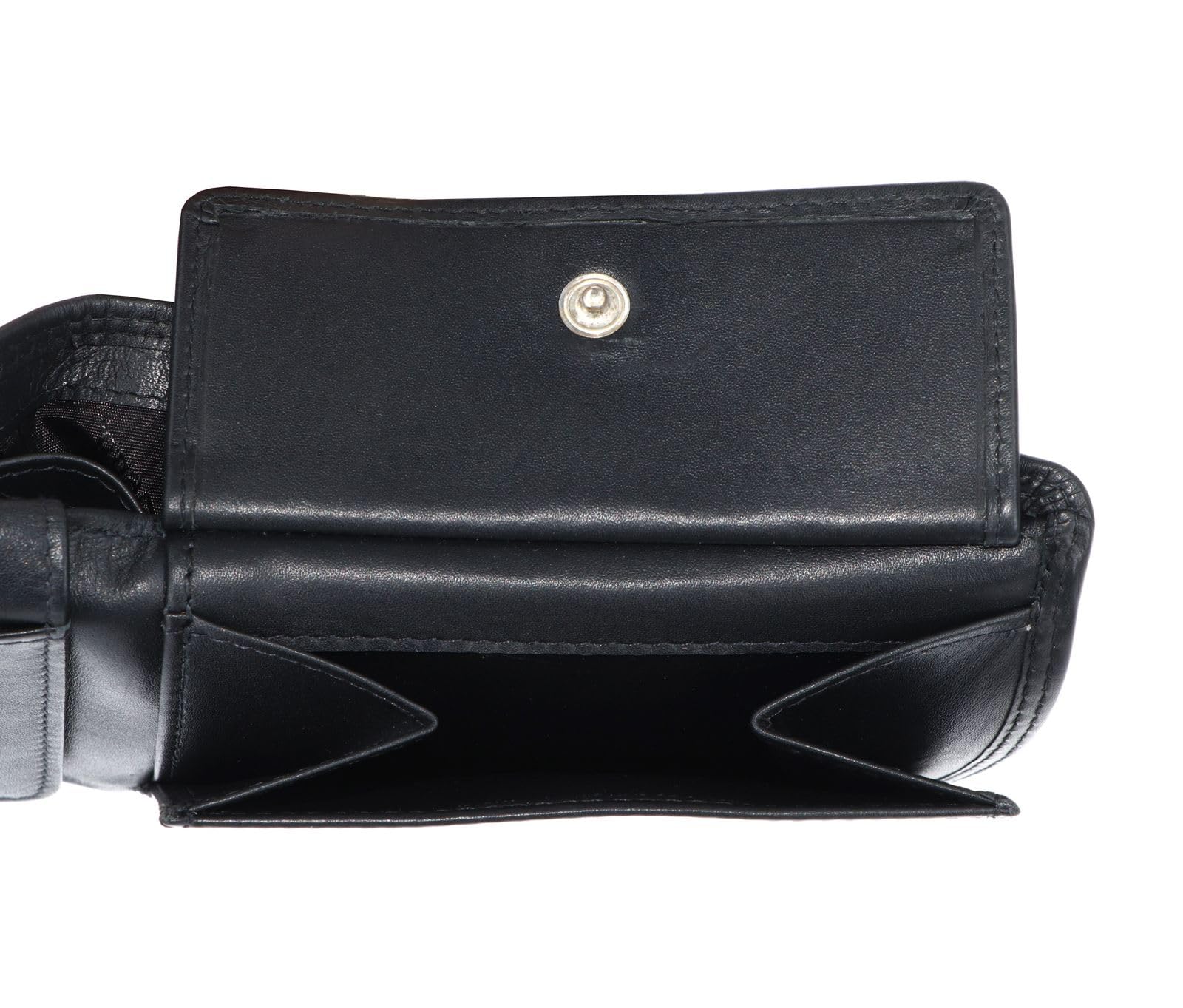 Golden Head Polo 1420 Scheintasche Leder Schwarz RFID