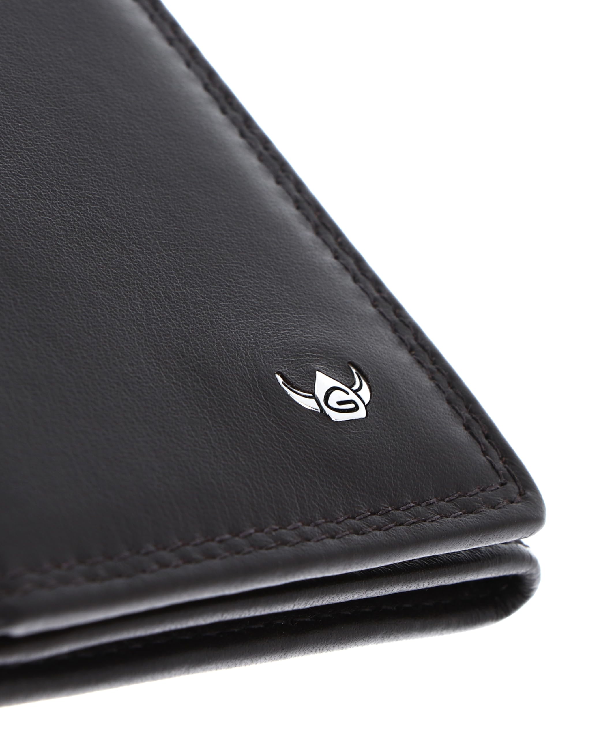 Golden Head Polo Minischeintasche 1011 Geldbörse Braun RFID