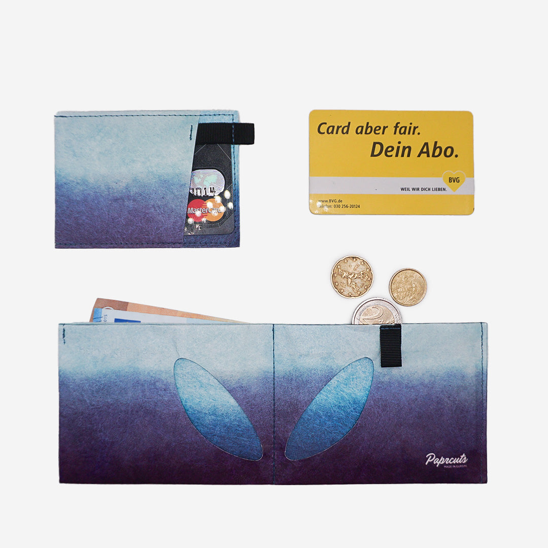 Paprcuts RFID PRO Wallet Blue Lagoon Portemonnaie blau RFID