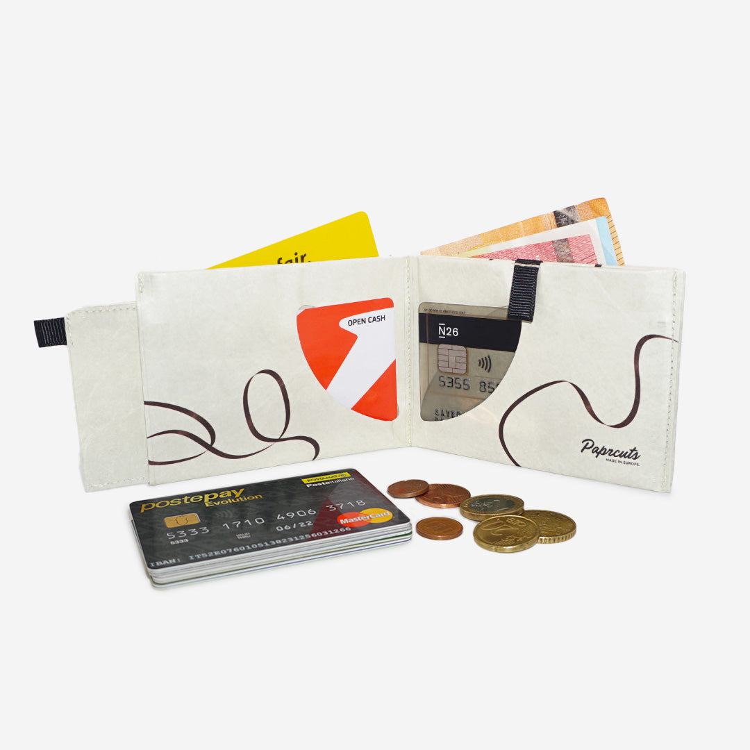 Paprcuts RFID PRO Wallet Mixtape Portemonnaie beige RFID