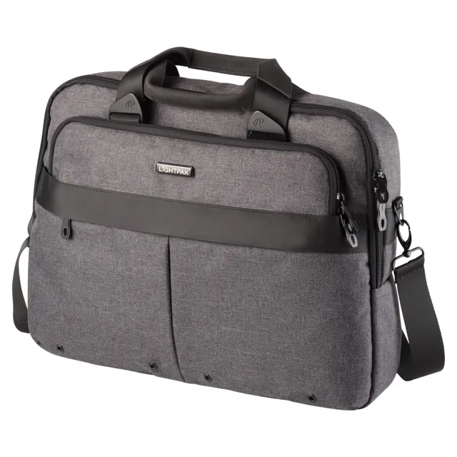 Alumaxx Wookie Laptoptasche 17 Zoll Grau Polyester
