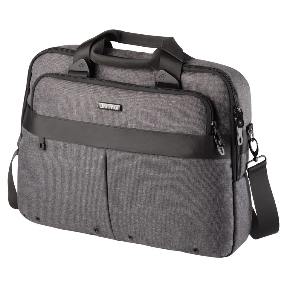 Alumaxx Wookie Laptoptasche 17 Zoll Grau Polyester
