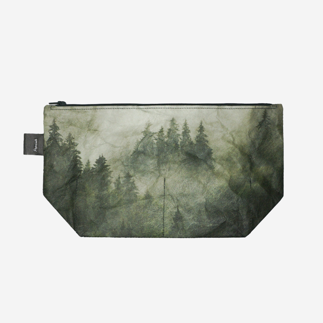 Paprcuts Foggy Morning Kulturbeutel Schwarz Tyvek vegan 26g