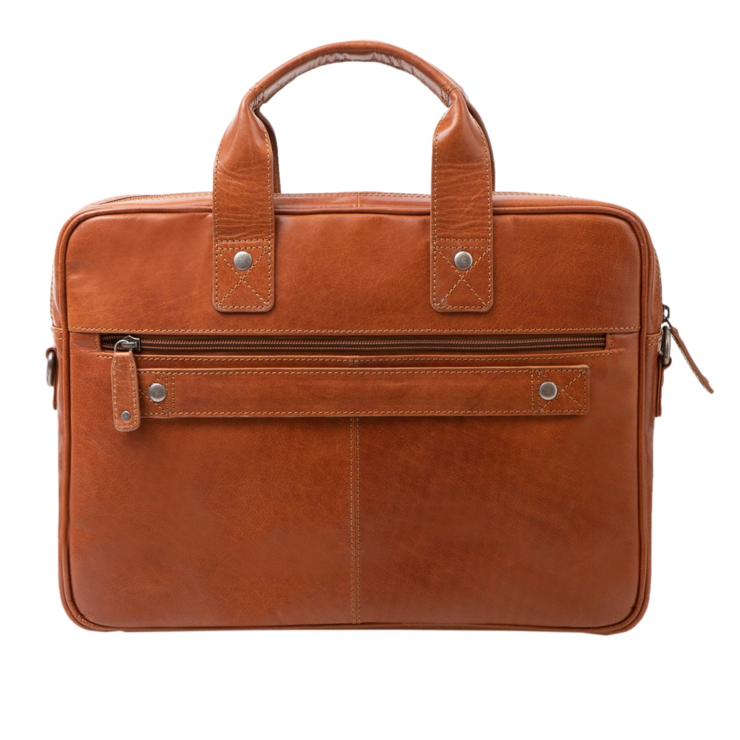 Alumaxx Surprise Laptoptasche Cognac Leder 15 Zoll