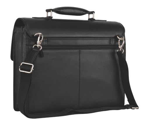 Golden Head Polo Business Bag Aktentasche schwarz Leder Laptop