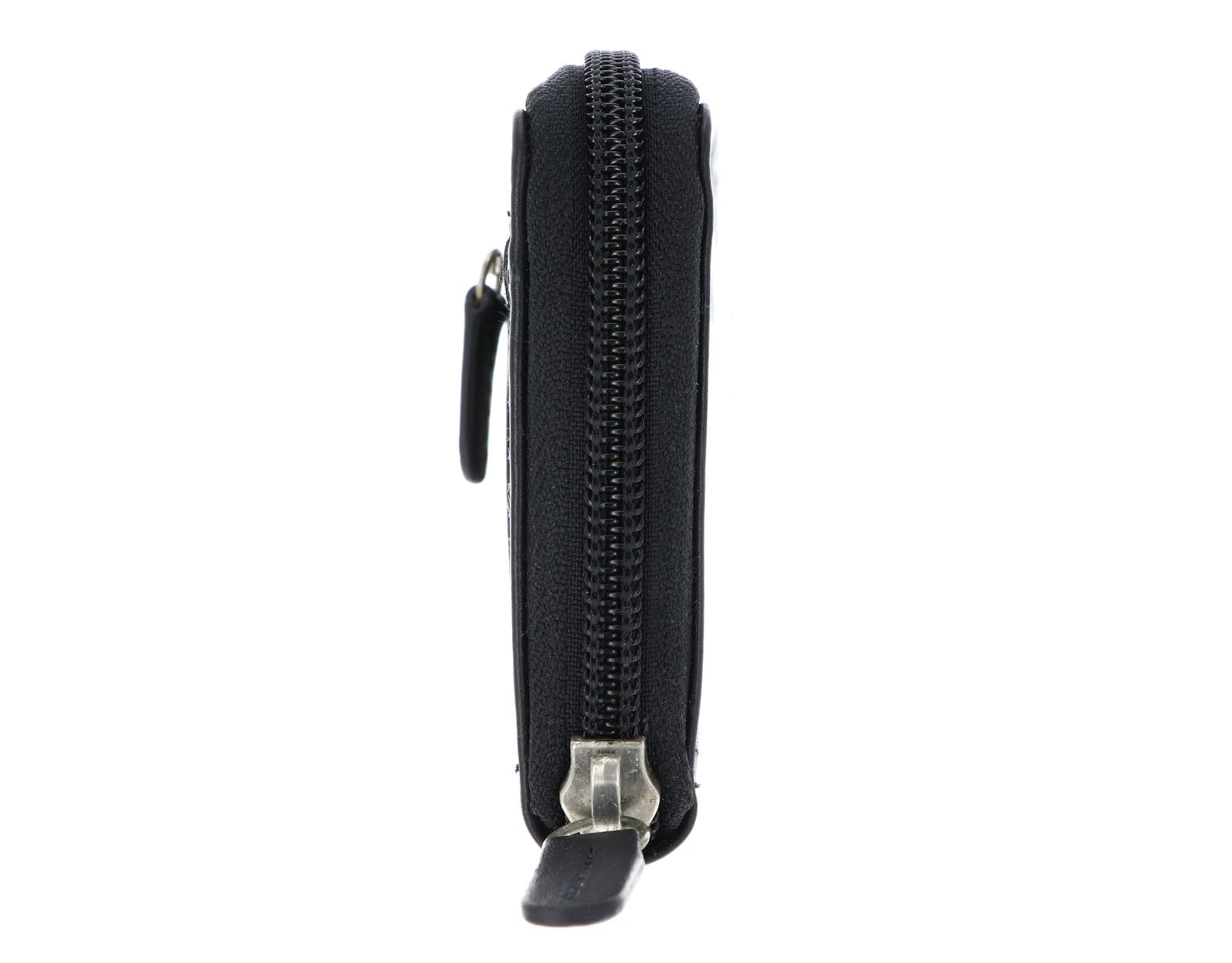 Golden Head Polo 3313 Geldbörse Schwarz Rindsleder RFID-Schutz