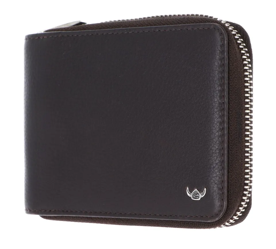 Golden Head Capri 1367 RV-Scheintasche Dunkelbraun RFID