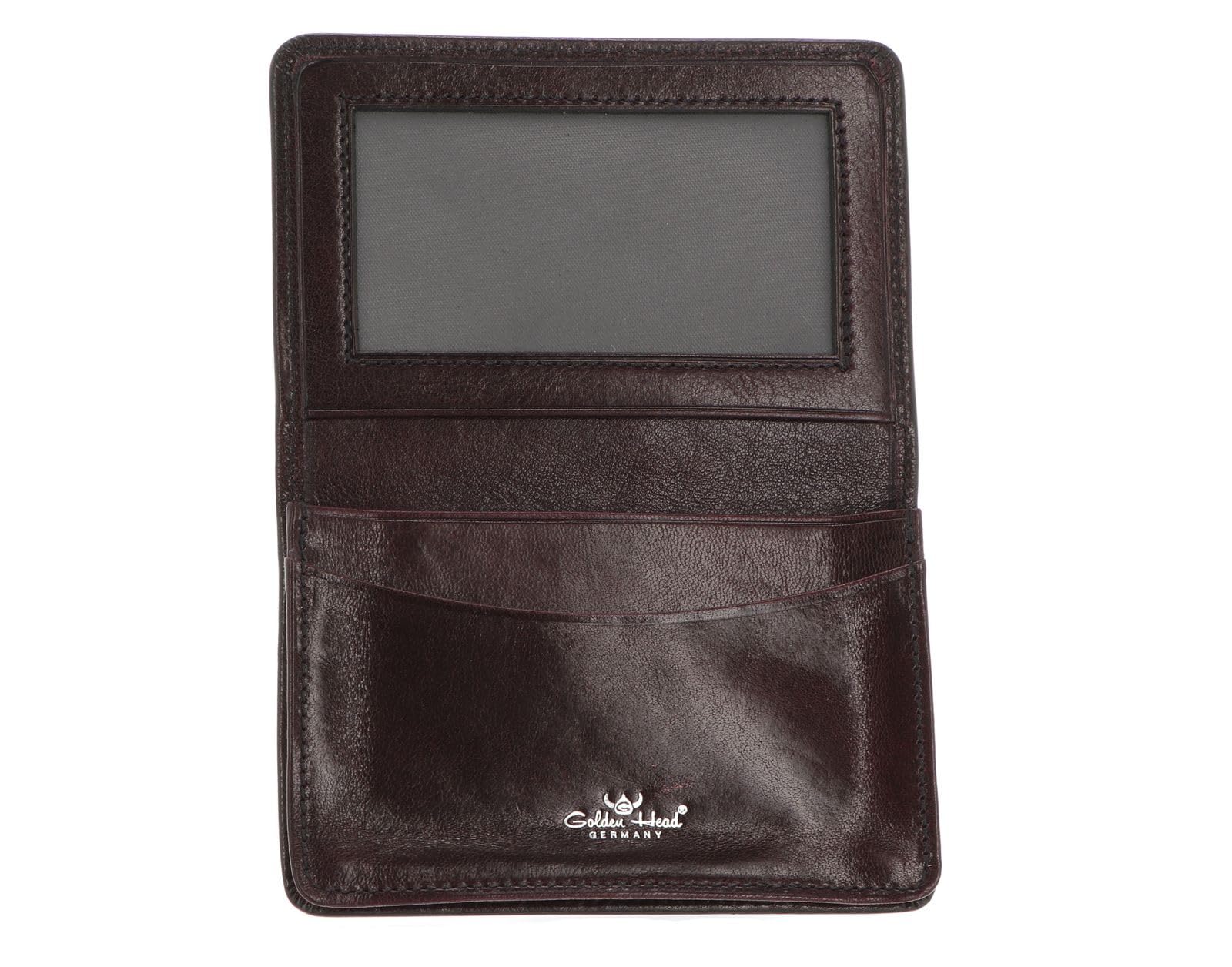 Golden Head Colorado Classic Visitenkartenetui bordeaux Leder