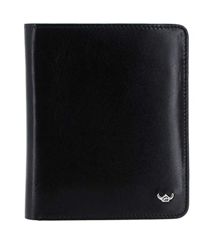 Golden Head Colorado Classic Kombischeintasche 12 cm Geldbörse schwarz Leder
