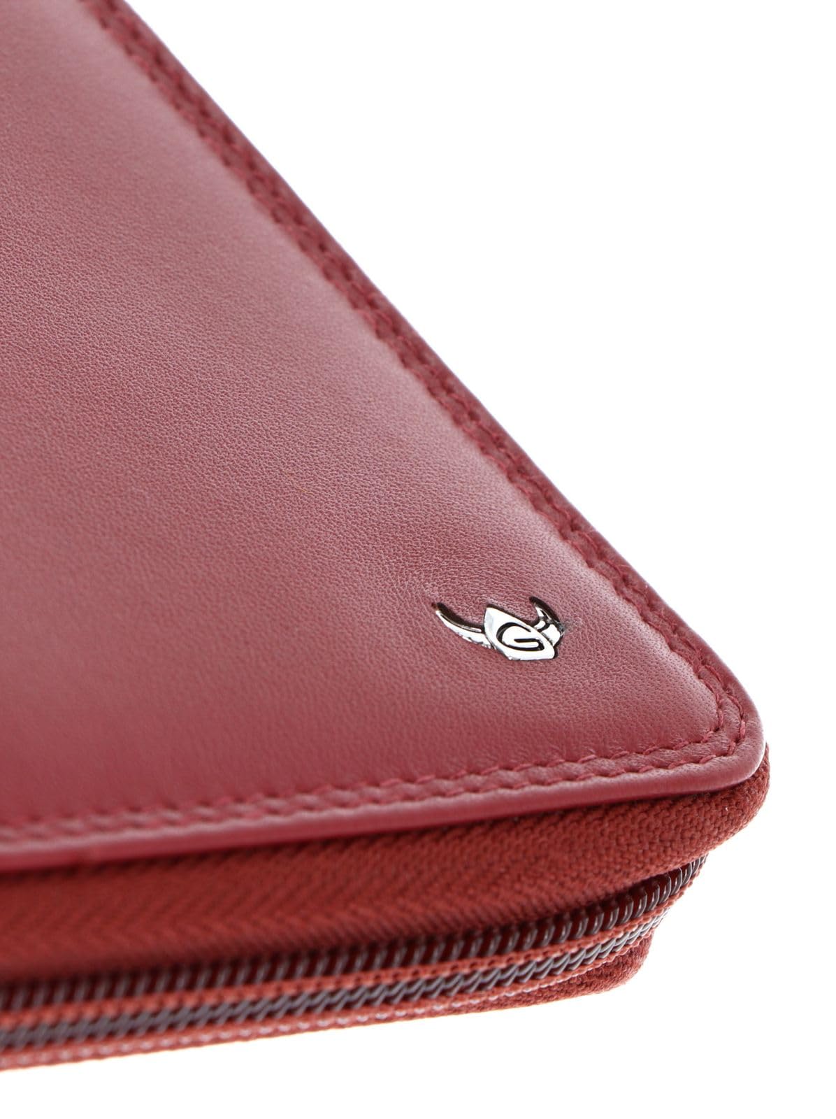 Golden Head Polo 4487 Reiseetui Rot RFID Leder