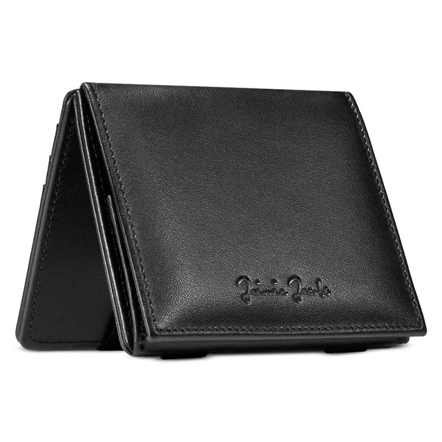 Jaimie Jacobs Flap Boy Magic Wallet Leder Black RFID
