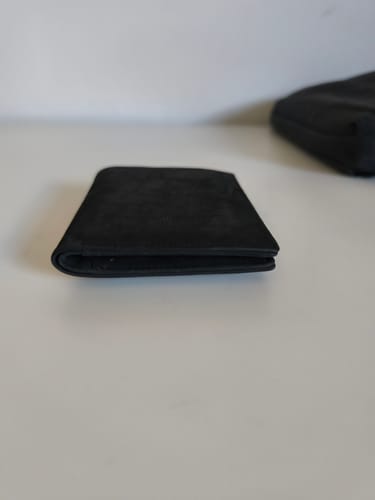 Jaimie Jacobs Slimstar Geldbeutel Leder Schwarz mit Münzfach RFID