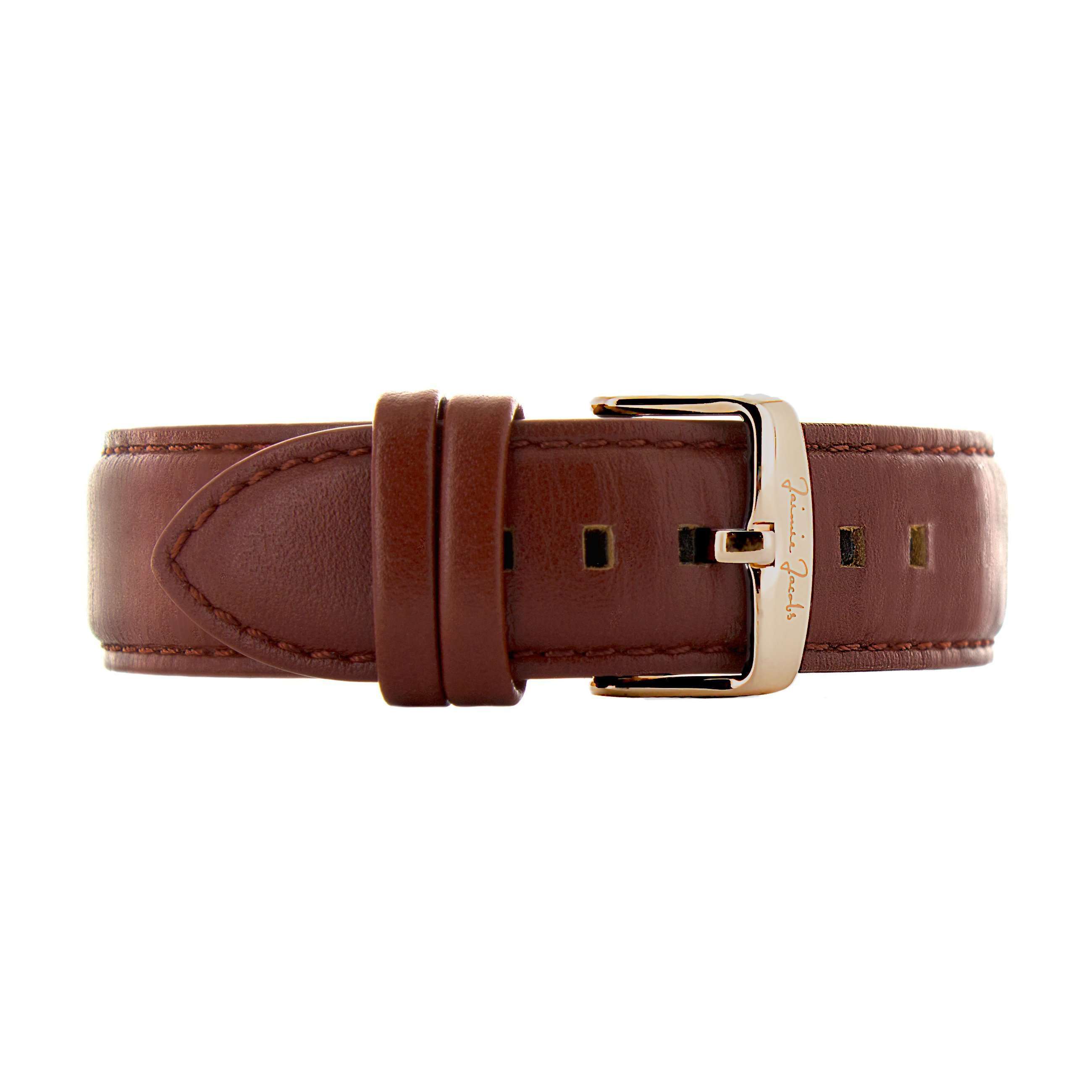 Jaimie Jacobs Watch Strap Schwabing Uhrenarmband Braun