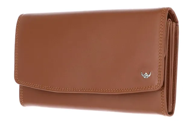 Golden Head Polo 2823 Damenbörse Cognac RFID Leder