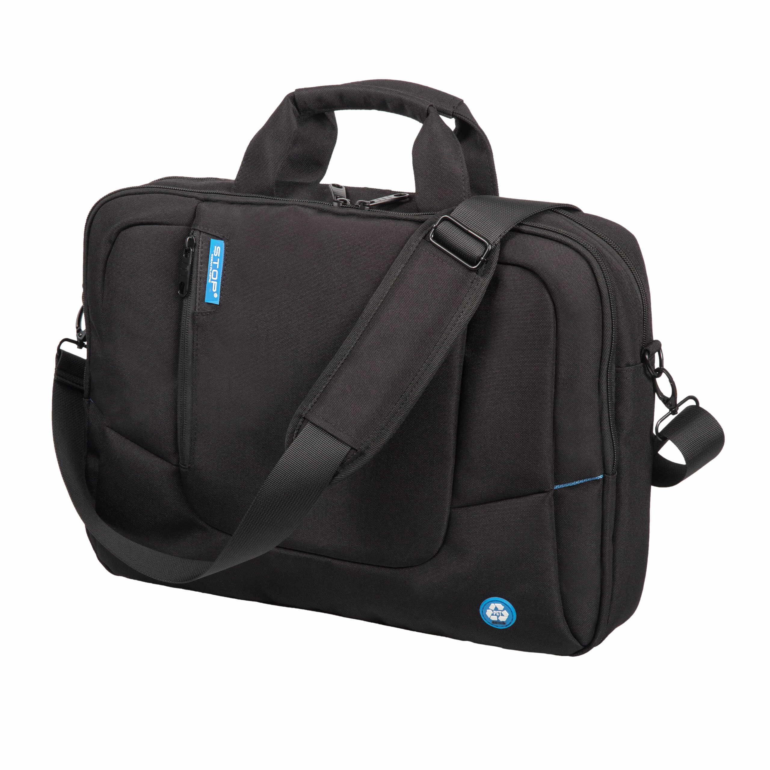 Alumaxx Grenada Laptoptasche RPET schwarz 17 Zoll recycelt