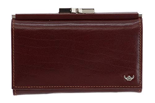 Golden Head Colorado Bügelbörse 14 cm Tabacco Rindsleder Münzfach