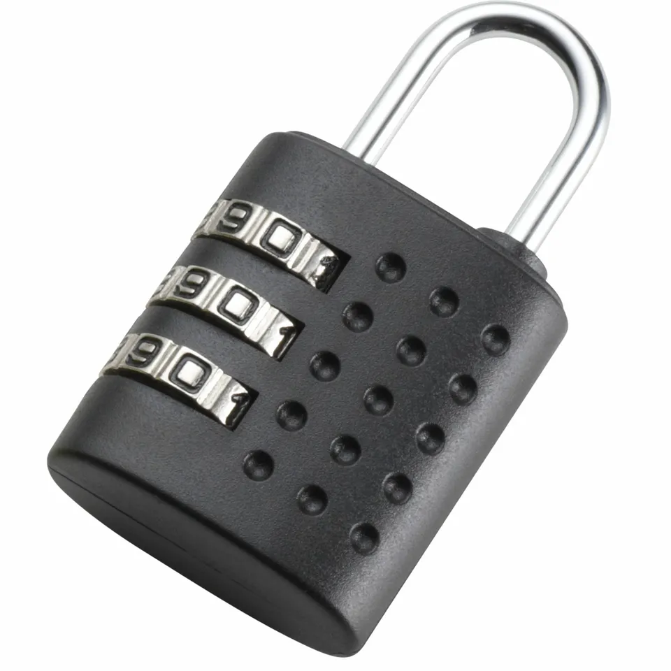 Alumaxx Utensilientaschen Zahlenschloss 3-stellig schwarz