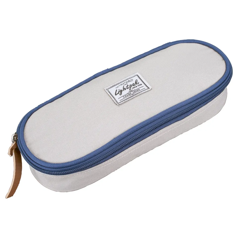 Alumaxx Schreibgeräteetuis Wild Child Etui beige-blau Polyester