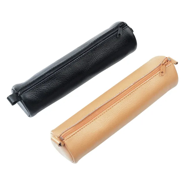 Alumaxx Schlamperrolle Leder Federmappe natur