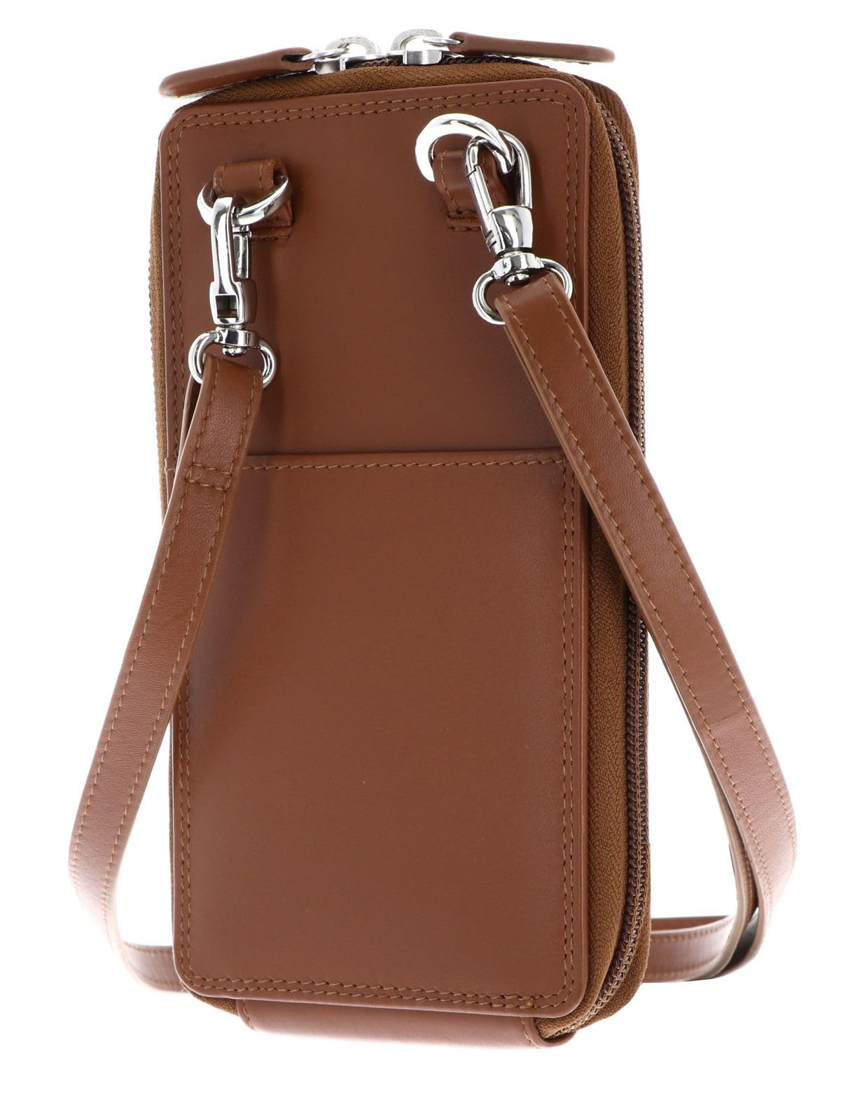 Golden Head Polo 4046 Handytasche Cognac Leder RFID Umhängeriemen