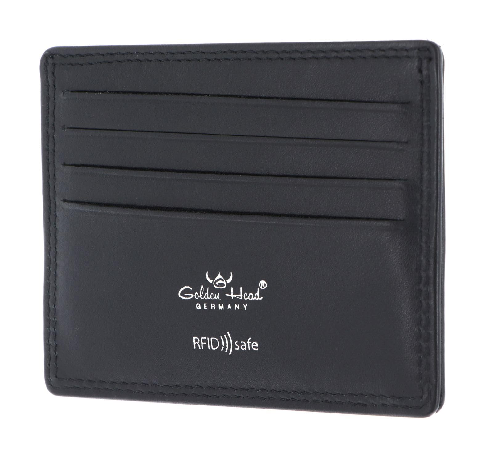 Golden Head Polo 4440 Kartenetui Schwarz RFID