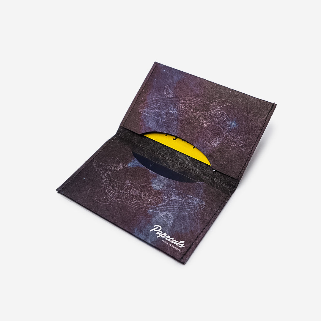 Paprcuts RFID Kartenhalter Galactic Whale Kartenetui Wal