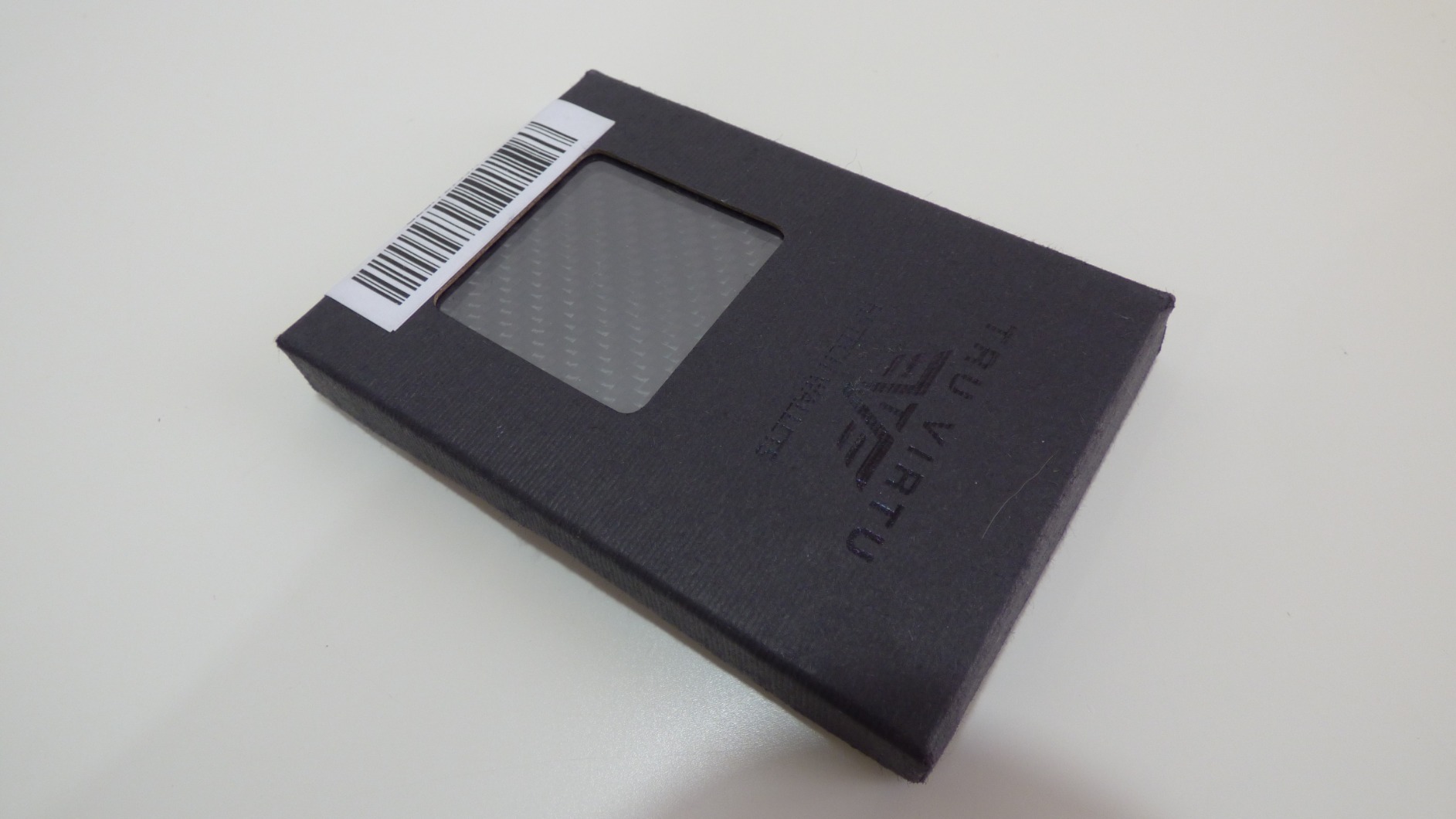 Tru Virtu Credit Card Case Click & Slide Kartenetui Black Magic RFID